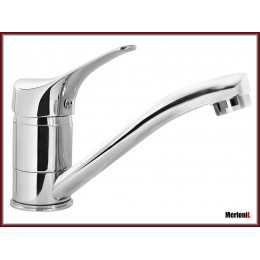 Fina 3 - Mitigeur De Lavabo Chromé Fixe - Robinet Salle De Bain - Robinetterie Lavabo - Aérateur Neoperl - Argent