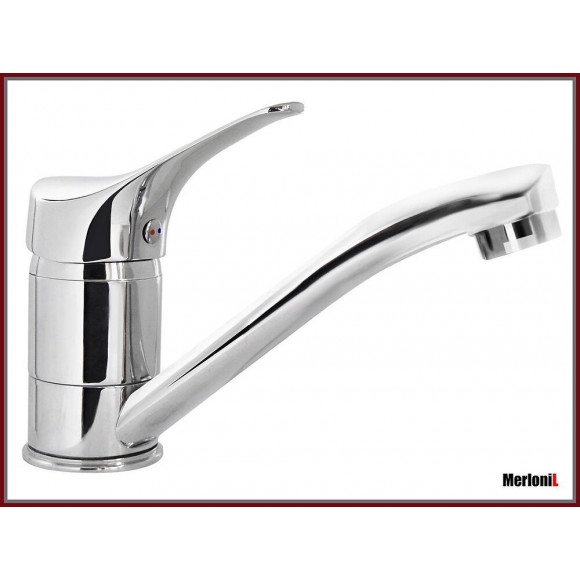 Fina 3 - Mitigeur De Lavabo Chromé Fixe - Robinet Salle De Bain - Robinetterie Lavabo - Aérateur Neoperl - Argent