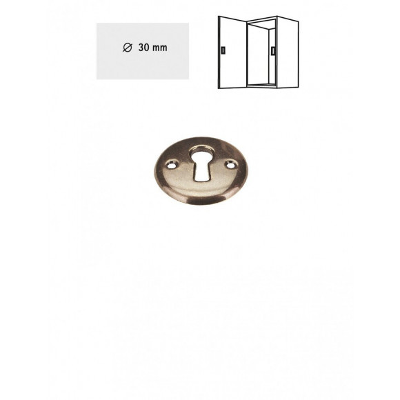 Entrée De Serrure De Meuble Acier En Applique Hettich