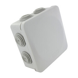 Boîte De Dérivation Carrée Étanche 100x100mm