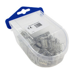 Boîte De 100 Bornes Transparentes Avec 5 Entrées