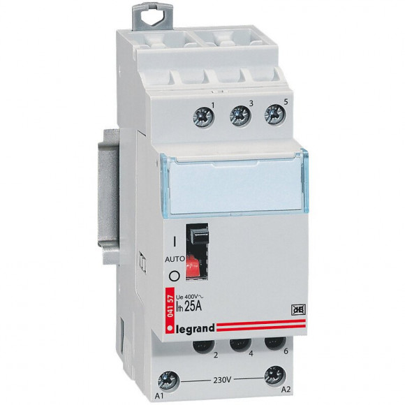 Contacteur Heures Creuse 20a 3f