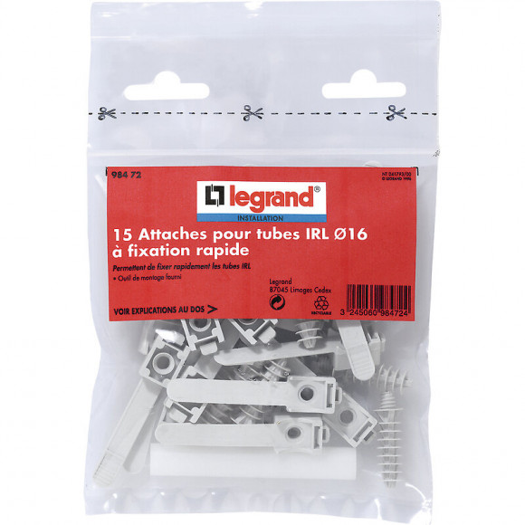 Colliers Embase Ave Chevilles Ø 16 Mm