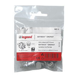 8 Obturateurs De Gaine Batibox Energy 20mm