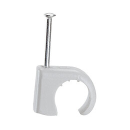 100 Cavaliers Multi Fixe Cables 5 À 7 Mm Gris