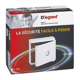 Porte Blanche Platine Disjoncteur
