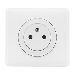 Celiane Prise De Courant 2 Pôles + Terre Complet Blanc