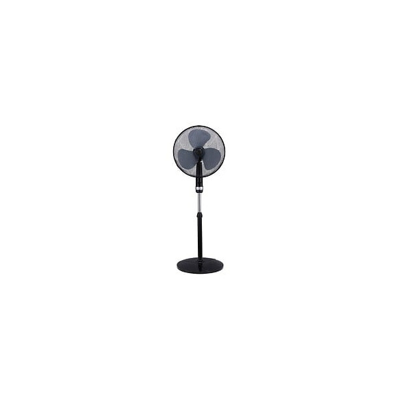 Dtools - Ventilateur Sur Pied - 50w - Voltage 230v/50hz - Taille 16" - Hauteur Réglable 110-125 Cm - Noir