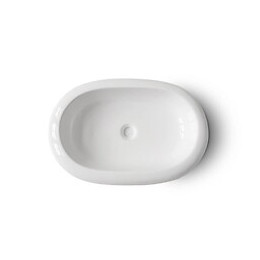 Oceanic Vasque A Poser En Ceramique Forme Ovale 64x43,5x12 Cm Ana