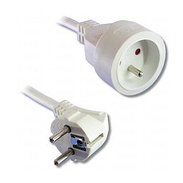 Cordon Secteur + Terre  3 Metres   Lineaire - Ect3