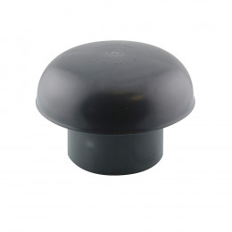 Ø 40 Mm Chapeau De Ventilation Couleur Ardoise. - Interplast - In-schap040ard