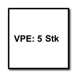 Fein E-cut Starlock Plus Lame De Scie Universal 5 Pièces. 60 X 28 Mm ( 63502151230 ) Bi-métal