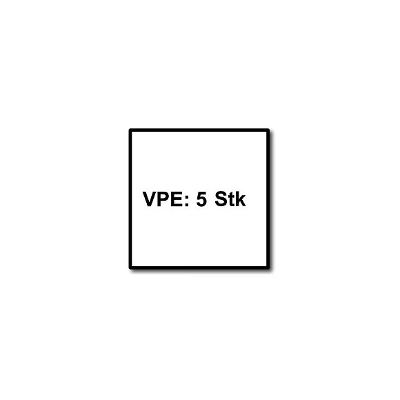 Fein E-cut Starlock Plus Lame De Scie Universal 5 Pièces. 60 X 28 Mm ( 63502151230 ) Bi-métal