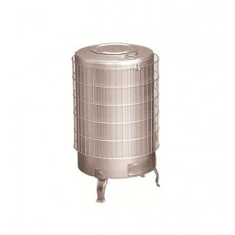 Poêle À Bois Turbo Sortie Verticale - Gamme Mixte Theca 6500051