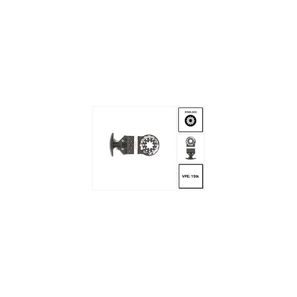 Fein Multimesser Special Materials Starlock Lame De Scie ( 63903251210 ) - Trois Surfaces De Coupe