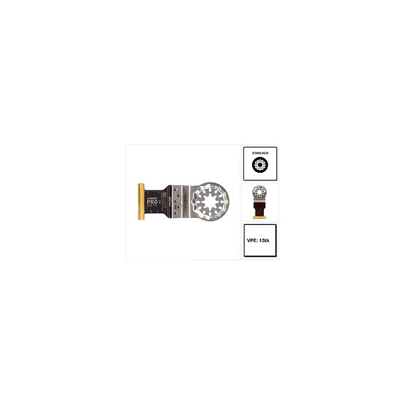 Fein E-cut Carbide Pro Starlock Lame De Scie 1 Pièce. 35 X 45 Mm ( 63502236210 ) Bi-metall
