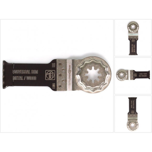 Fein Lame De Scie Universelle E-cut, 1 Pièce 60 X 28 Mm Bi-metall ( 63502151210 )