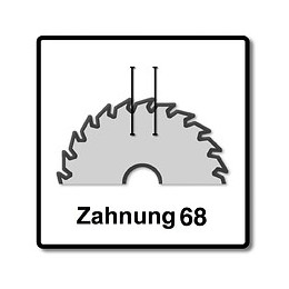 Bosch Lame De Scie Circulaire Standard For Aluminium 250 X 1,8 X 30 Mm - 68 Dents ( 2608837778 )