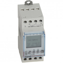 Interrupteur Horloge Digital Hebdomadaire 2 Sorties