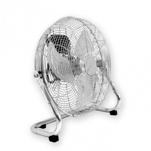 Dtools - Ventilateur De Sol 14" Maison/bureau/commerce - Puissance 90w - 3 Niveaux De Vitesse - Fonctionnement Silencieux - Arg