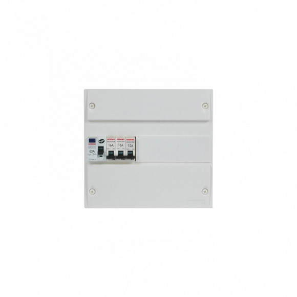 Tableau Électrique Équipé Non Précâblé Debflex 1 Rangée 13 Modules