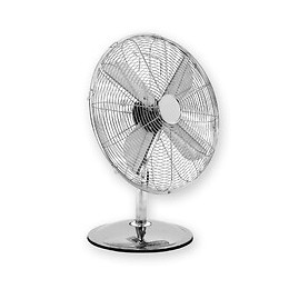 Dtools - Ventilateur De Bureau - 45w - Voltage 230v/50hz - Diamètre 12" - Ventilateur De Table - Argent