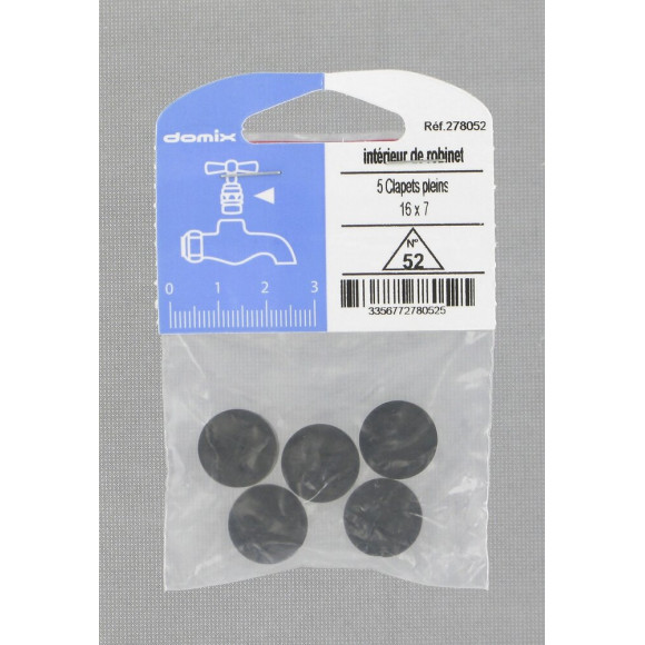 Lot De 5 Clapets Pleins Comap
