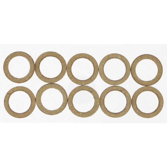 Lot De 10 Joints Cuir, 12/17 Mm Comap