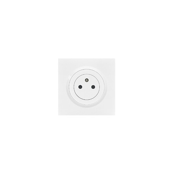 Prise Avec Terre Affleurante Complet Dooxie, Legrand, Blanc