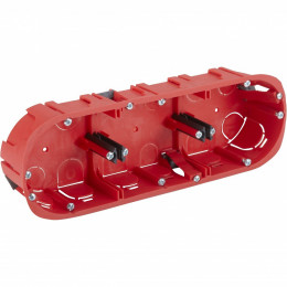 Boîte D'encastrement, Cloison Creuse 3 Poste(s), Debflex