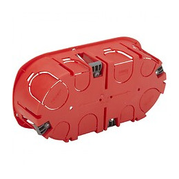 Boîte D'encastrement, Cloison Creuse 2 Poste(s), Debflex