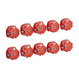 Lot De 10 Boîtes D'encastrement, Cloison Creuse 1 Poste(s), Debflex