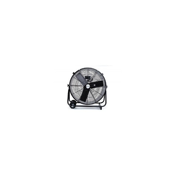 Power Tool - Ventilateur De Sol Industriel 24" 220w - Vitesse 1300 Tours/min - Débit D'air 12000 M3/h - 3 Vitesses - Noir
