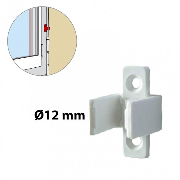 Bloqueur De Manivelle Composite Plastifié, H.40 X L.22 X P.29 Mm