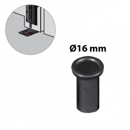 Gâche Pour Sabot Acier Prépeint, H.45 X L.30 X P.30 Mm