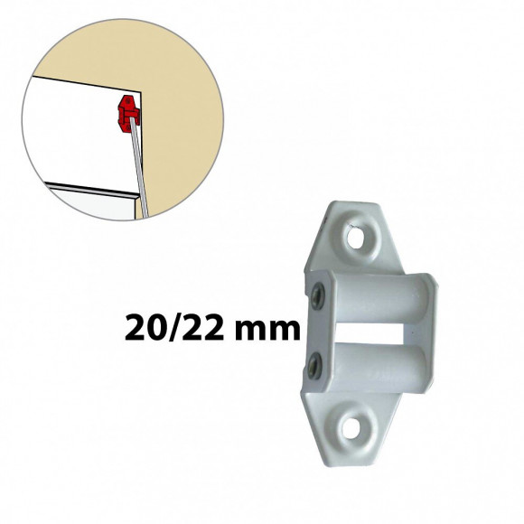 Guide Sangle Acier Laqué, H.58 X L.26 X P.15 Mm