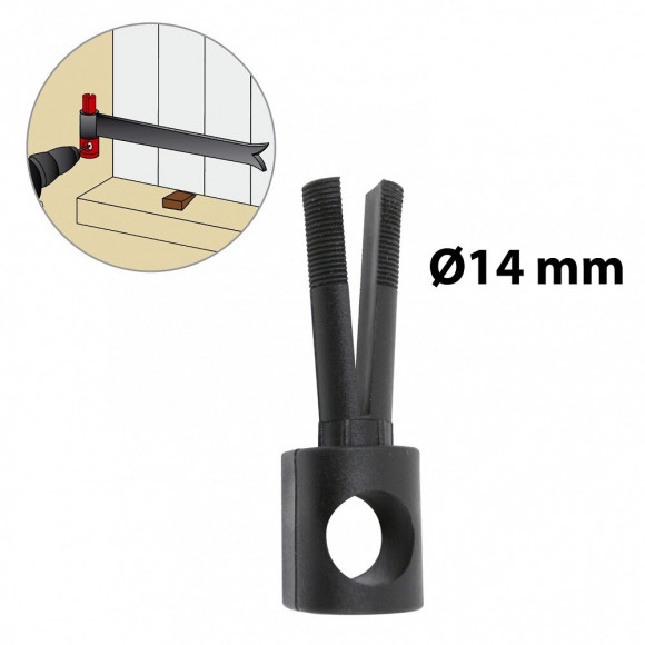 Gabarit De Perçage Composite Plastifié, H.80 X L.25 X P.25 Mm