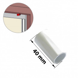 Lot De 2 Butées De Lame Finale Composite Plastifié, H.25 X L.25 X P.40 Mm