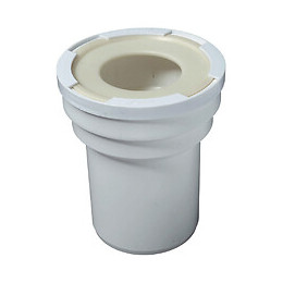 Manchon 100 Mm Pour Sortie De Cuvette De Wc Diam.10 Cm Wirquin