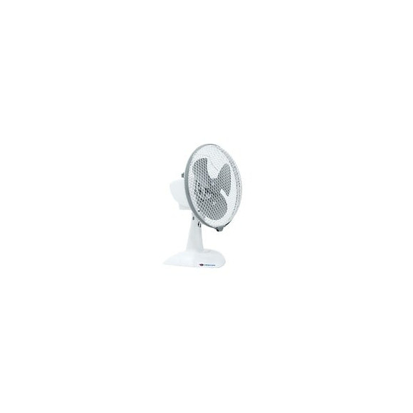 Dtools - Ventilateur De Bureau - Puissance 30w - 28x41cm - Voltage 230v/50hz - Ventilateur De Table - Blanc