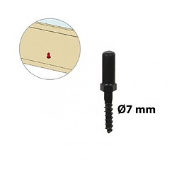 Goujon Acier Prépeint, H.65 X L.10 X P.10 Mm