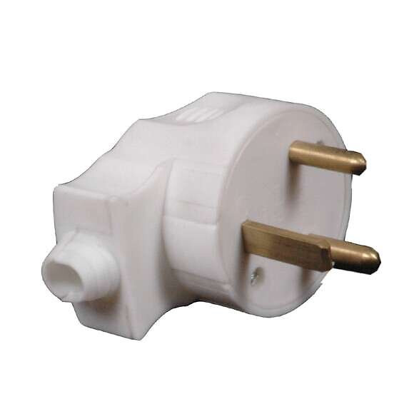 Fiche Électrique Mâle 2 Pôles + Terre, 20.0 A, Debflex