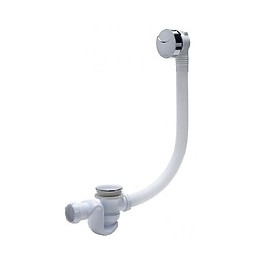 Vidage Baignoire À Câble L.700 Mm + Siphon Cobra Wirquin