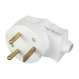 Fiche Électrique Mâle 2 Pôles + Terre, 20.0 A, Debflex