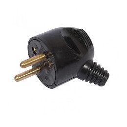 Fiche Électrique Mâle 2 Pôles + Terre, 16 A, Debflex