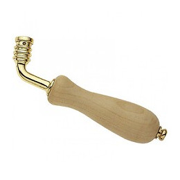 Lot De 2 Béquilles Bois Brut, L.11