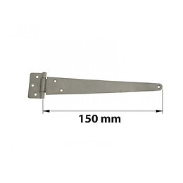 Penture Anglaise Inox Brossé, H.65 X L.190 X P.10 Mm