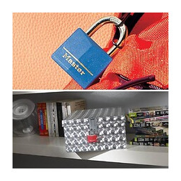 Cadenas À Clé Master Lock Aluminium, L.30 Mm