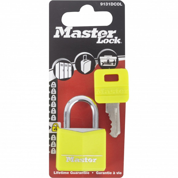 Cadenas À Clé Master Lock Aluminium, L.30 Mm