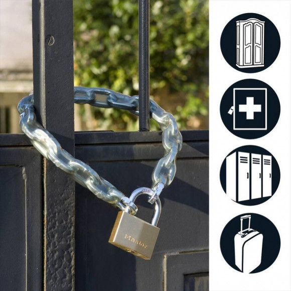Cadenas À Clé Masterlock Laiton, L.40 Mm